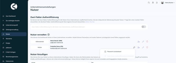 Passwort ändern – 4